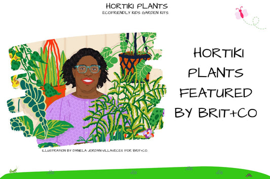 Hortiki Plants Founder Featured in Brit + Co's "Take 5" Series on Small Business Innovation